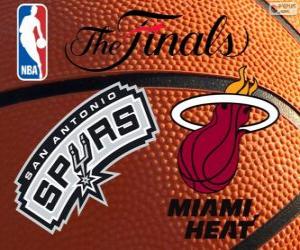 yapboz 2014 NBA Finalleri. San Antonio Spurs vs Miami Heat